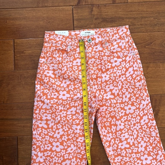 Cotton On Bella Daisy Cheer Pink Flare Jean Size 6 - Picture 13 of 15